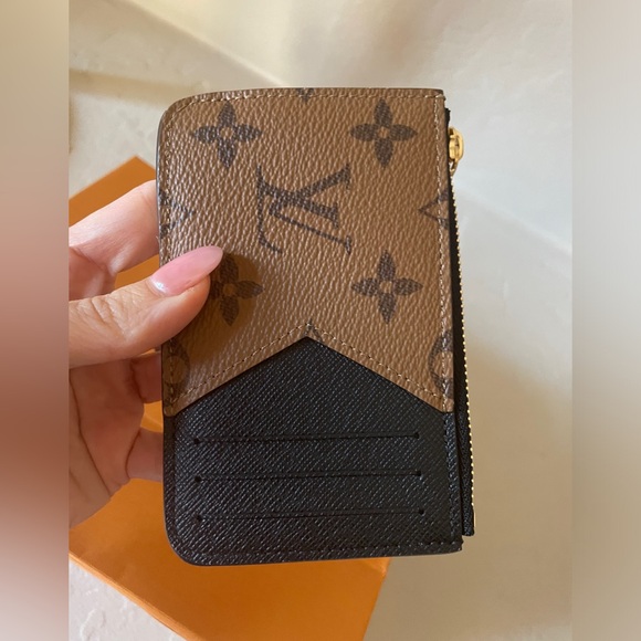 NWT Louis Vuitton Romy Reverse Monogram Wallet Card Holder/ Pouch FULL SET - Picture 13 of 17